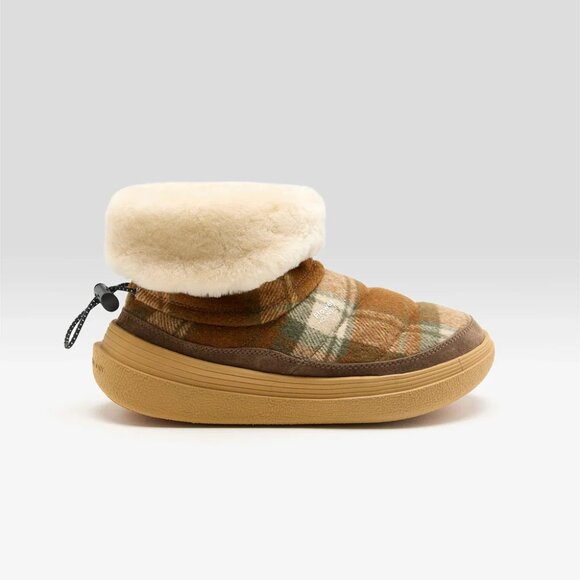 NEW FLOWER MOUNTAIN Wool Shearling Fami Mid Winter Boots unisex 1125 13t7 - Picture 6 of 11